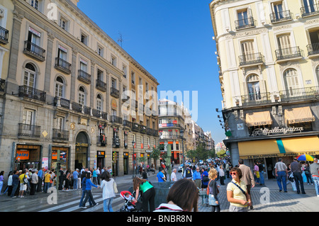 La Puerta del Sol, Madrid, Espagne, Europe Banque D'Images