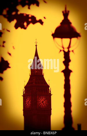 La Tour de Saint Stephens, Westminster, Londres, Grande-Bretagne. Banque D'Images