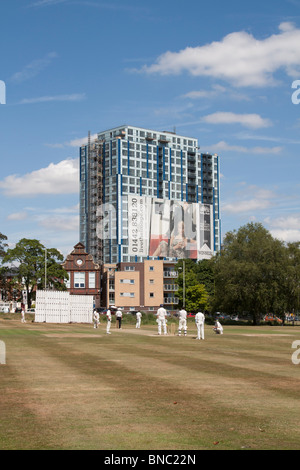 Hemel Hempstead Town Cricket Club - Hertfordshire Banque D'Images