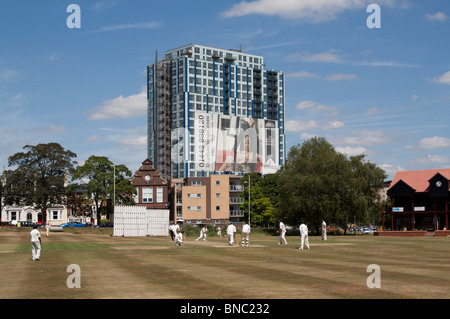 Hemel Hempstead Town Cricket Club - Hertfordshire Banque D'Images