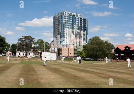 Hemel Hempstead Town Cricket Club - Hertfordshire Banque D'Images