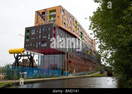 Les jetons 4Rs Salford-manchester Bâtiment Manchester Banque D'Images