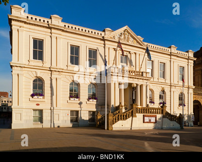 Southport Town Hall de Lord Street Southport Merseyside England UK construit au xixe siècle Banque D'Images