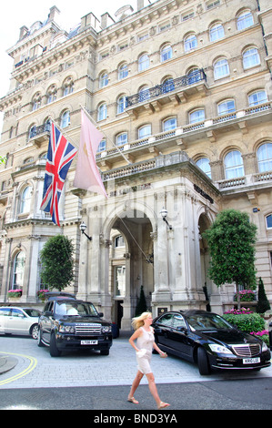 L'hôtel Langham, Portland Place, City of Westminster, London, England, United Kingdom Banque D'Images