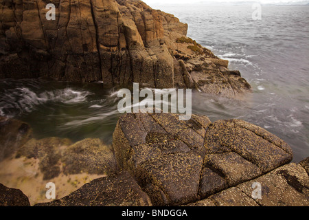 Autour de côte de halage Oban, Oban, île de Skye, Écosse, Hébrides intérieures. Banque D'Images