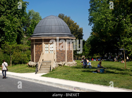 Parc Montsouris, Paris, France Banque D'Images