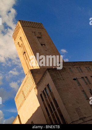 George's Dock Station de contrôle et de ventilation, Pier Head, Liverpool, Angleterre conçu par Herbert James Rowse dans un style art déco Banque D'Images