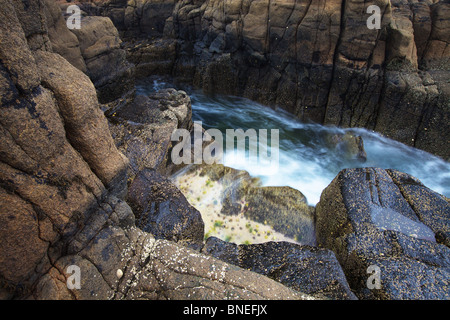 Autour de côte de halage Oban, Oban, île de Skye, Écosse, Hébrides intérieures. Banque D'Images