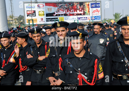 L'infâme l'Egypte contre l'Algérie en match de qualification WM stade international du Caire qui a mis fin à 2:0 Banque D'Images