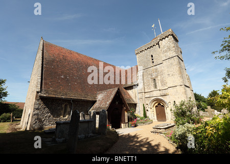 L'église St Mary Vierge Clymping Climping Littlehampton West Sussex Banque D'Images