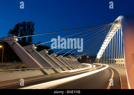 Pont de Kaiku, Barakaldo, Bizkaia, Espagne Banque D'Images