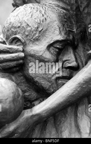 Massacre de Katyn memorial, Wrocław, Pologne Banque D'Images