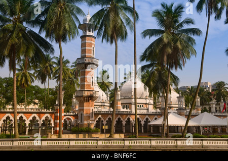 Mosquée Masjid Jamek Kuala Lumpur, en Malaisie Banque D'Images