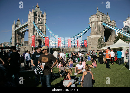 Festival turc dans le champ du potier Park, Londres, UK Banque D'Images