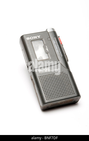 Dictaphone Dictaphones enregistreur dictaphone micro cassettes audio d'enregistrement enregistrement des conversations conversation discours jour Banque D'Images