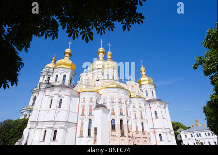 Cathédrale de la Dormition, l'Uspensky Sobor, Laure, UNESCO World Heritage Site, Kiev, Ukraine, Europe de l'Est Banque D'Images