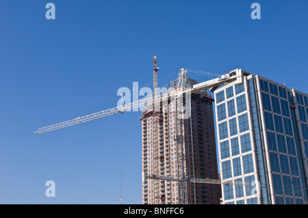 Texas, Houston. Le centre-ville. Banque D'Images