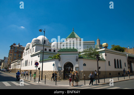 Mosquée Mosquée de Paris Quartier Latin Paris France Europe Banque D'Images