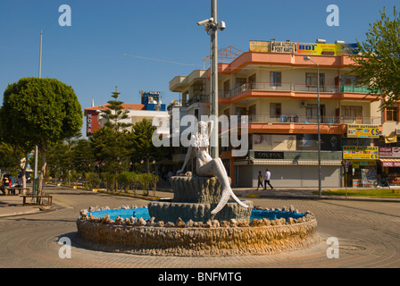 Le centre-ville de Belek, côte méditerranéenne de la Turquie La Turquie d'Asie Banque D'Images