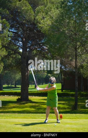 Gloria golf resort Belek cours de la côte méditerranéenne de la Turquie La Turquie d'Asie Banque D'Images