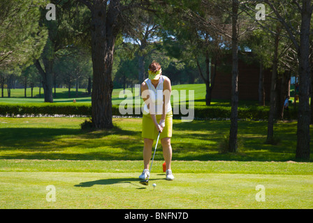 Gloria golf resort Belek cours de la côte méditerranéenne de la Turquie La Turquie d'Asie Banque D'Images