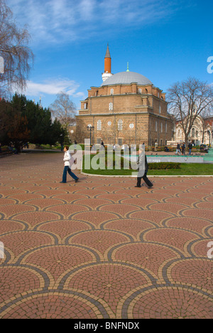 L'extérieur de la mosquée Banya Bashi Sofia Bulgarie Europe Banque D'Images