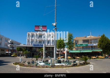 Le centre-ville de Belek, côte méditerranéenne de la Turquie La Turquie d'Asie Banque D'Images