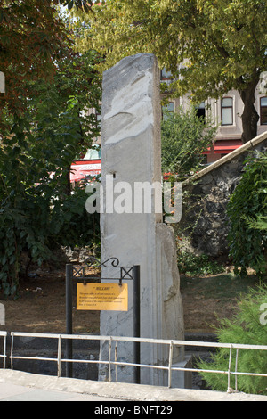 Les millions (millions de dollars) était un mile-marqueur monument érigé au début du 4ème siècle à Constantinople/Istanbul Banque D'Images