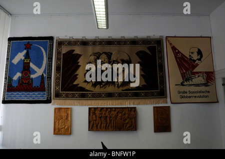 Musée de la Stasi situé dans l'ancien ministère de la sécurité d'État à Berlin-Lichtenberg. Banque D'Images