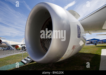 Boeing 787 Dreamliner moteur Rolls Royce Banque D'Images