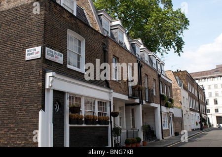 Little Chester Street, London, SW1, UK Banque D'Images