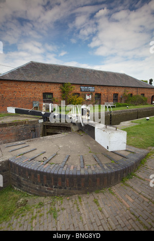 Braunston marina, la jonction du Grand Union Canal, Oxford & près de Daventry, Northampton, en Angleterre. Banque D'Images