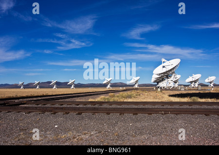 VLA's Very Large Array s'asseoir sur les plaines de San Augustin à New Mexico, USA Banque D'Images