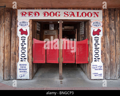 USA Alaska Juneau Red Dog Saloon Banque D'Images