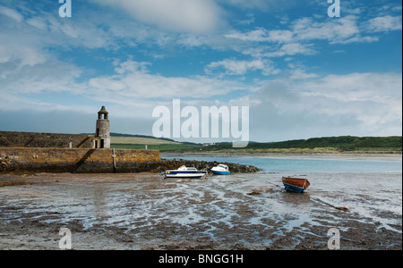 Logan Port, Dumfries et Galloway, en Écosse. Banque D'Images