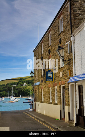 Bâtiment historique abritant la RNLI à Salcombe, Devon Banque D'Images