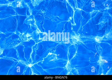 Rempli de l'eau photo du châssis d'une piscine. Banque D'Images