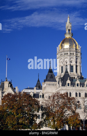 USA, New York, Hartford, State Capitol Banque D'Images