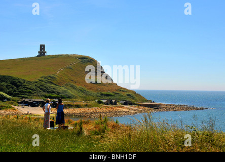 Tour Clavell Kimmeridge, dans le Dorset, Angleterre, Royaume-Uni Banque D'Images