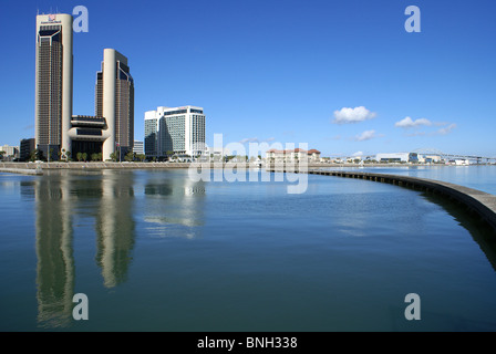 Corpus Christi Texas in front of city skyline Banque D'Images