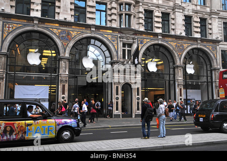 L'Apple Store de Regent Street, Londres, Angleterre Banque D'Images