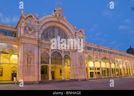 Station thermale de Marianske Lazne République Tchèque Bohême du bain Marien République Tchèque Europe vieille vieille ville architecture bâtiment célèbre Banque D'Images