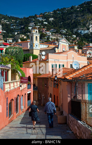 Europe, France, Alpes-Maritimes Villefranche-sur-Mer Banque D'Images