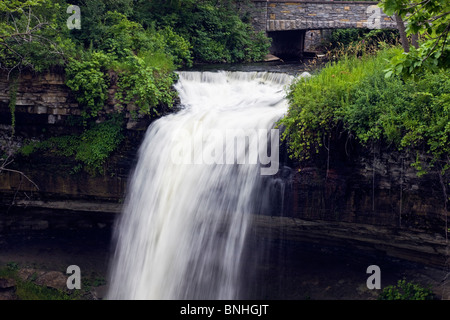 Chutes de Minnehaha Banque D'Images