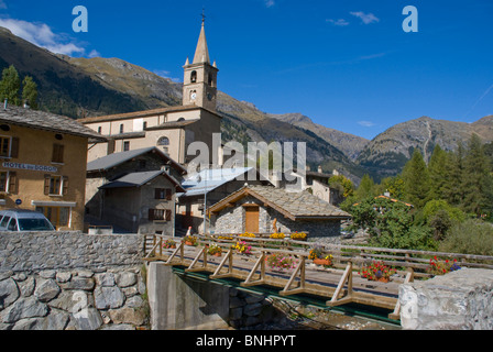 Europe France Savoie termignon vallee de la maurienne maurienne médiévale architecture bâtiment destination voyage Banque D'Images