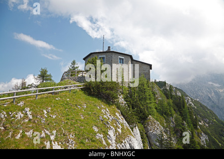 Kehlsteinhaus Hitler - l'Eagle's Nest - Obersalzburg, près de Berchtesgaden en Allemagne. Banque D'Images