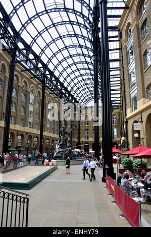 Hay's Galleria, le South Bank, Southwark, London, Greater London, Angleterre, Royaume-Uni Banque D'Images