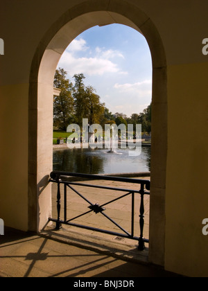 Le jardin Italien, Fontaine et des étangs, des jardins de Kensington, Banque D'Images