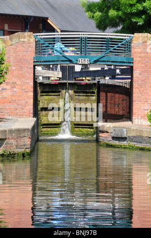 Canal d'Oxford à Banbury, Oxfordshire Banque D'Images