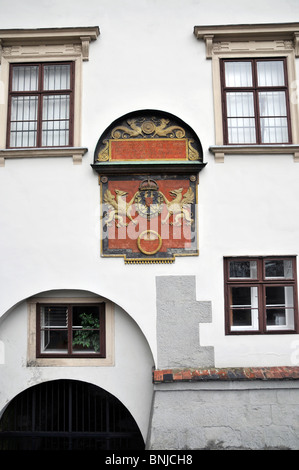 Аrms sur le mur,Vienne,Autriche Europe Banque D'Images